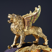 RORO moderne luxe élégant français Style européen série du roi montre Antique Table support de bureau cheminée horloge mécanique