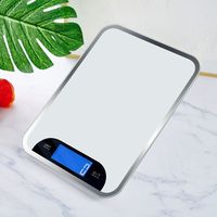 Balance alimentaire numérique à clé tactile usb haute précision, balance en verre trempé pour cuisine