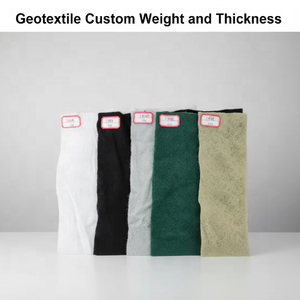 <span class=keywords><strong>Feutre</strong></span> géotextile en polyester non tissé pour le renforcement des sous-drivages routiers et le contrôle de l'érosion, poids 100-1000 g/m², couleurs personnalisées disponibles - Product Image 2