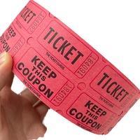 Étiquettes gaufrées pour jeu de prix à numéro de série variable en double rangée, 2000 unités, pour événement transfrontalier, avec conception personnalisée, sans marque