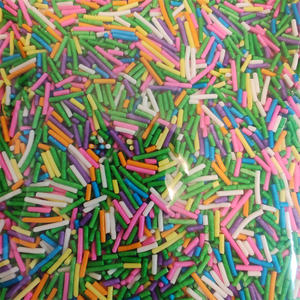 Kit de Vermicelles Comestibles <span class=keywords><strong>au</strong></span> <span class=keywords><strong>Chocolat</strong></span> 1kg, Écologique, Arc-en-ciel, en Vrac, pour Boulangeries, Décoration de Biscuits, Fondant et Accessoires de Pâtisserie - Product Image 6