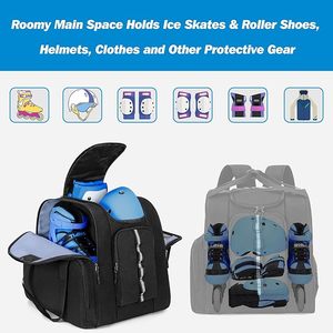 <span class=keywords><strong>Bolsa</strong></span> <span class=keywords><strong>para</strong></span> <span class=keywords><strong>Patines</strong></span> de Ruedas <span class=keywords><strong>para</strong></span> Hombre y Mujer, Mochila <span class=keywords><strong>para</strong></span> <span class=keywords><strong>Patines</strong></span> de Hielo <span class=keywords><strong>para</strong></span> Zapatos de Patinaje hasta la Talla 13 de Hombre, con Múltiples Bolsillos <span class=keywords><strong>para</strong></span> <span class=keywords><strong>Patines</strong></span> en Línea - Product Image 2