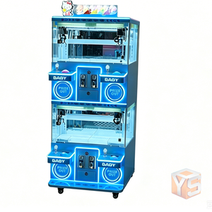 ZDYS Vente directe usine Toy Story House Console <span class=keywords><strong>de</strong></span> jeu grue à monnayeur pour quatre joueurs, pour mini-poupées, en acrylique et métal US - Product Image 1