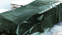 Bâches en plastique résistantes 100% imperméables, bâche en PE