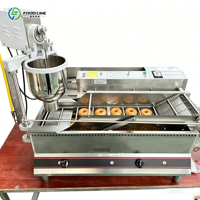 Machine à beignets multifonctionnelle économique de haute qualité, entièrement automatique, pour beignets mochi et beignets floraux, de type table.