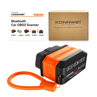 Escáner OBD2 Bluetooth 5.0 KONNWEI KW906, ELM327 V1.5, Herramienta de Diagnóstico de Fallas de Automóviles OBDII para Android/iOS, Lector de Códigos