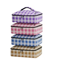 Grand sac isotherme rectangulaire pour livraison de plats chauds, motif Palaka Hawaï, pour casseroles et plats de cuisson