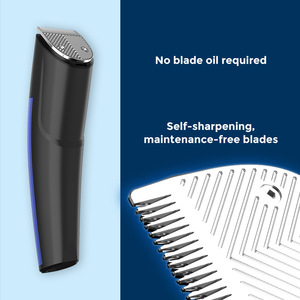 Juego de cortapelos eléctrico con 8 accesorios, recargable, inalámbrico, para hombres, recortador de barba, herramientas de estilismo para cortar el cabello - Product Image 4