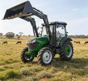 Fournisseur en gros certifié ISO, tracteur robuste 4x4 pour vergers, jardins et serres, avec moteur diesel haute performance 50 CV et boîte de vitesses - Product Image 2