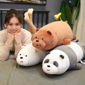 Peluche We <span class=keywords><strong>Bare</strong></span> <span class=keywords><strong>Bears</strong></span>, Tre Orsetti Morbidi, Cuscino Lungo per Ragazze, Super Morbido per Abbracciare e Dormire - Product Image 2