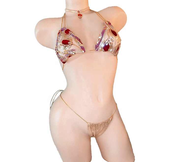 Factory Custom Women Stripper Outfits Dancewear Exotic Sexy 