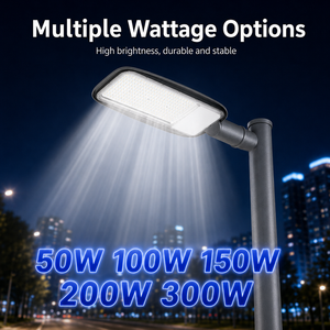โคมไฟถนน LED กลางแจ้งแบบปรับแต่งได้ 50W-300W  ตัวเรือนอะลูมิเนียมหล่อขึ้นรูป ทนทานต่อสภาพอากาศ IP65 - Product Image 3