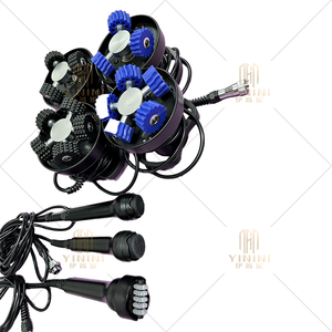 Massaggiatore Professionale a Rullo Vibrante per Terapia Snellente Corpo 7 Manipoli G8 in ABS con Supporto per EU CN JP UK per Grasso e Cellulite - Product Image 5