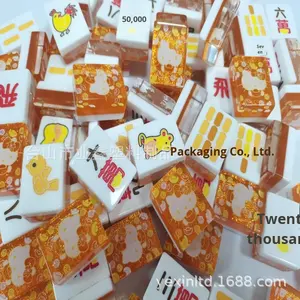 Fabbrica diretta chiaro americano <span class=keywords><strong>Mahjong</strong></span> cristallo personalizzabile <span class=keywords><strong>Mahjong</strong></span> plastica <span class=keywords><strong>Mahjong</strong></span> acrilico personalizzato di alta qualità - Product Image 6