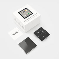 Panneau de commande tactile multifonctionnel intelligent pour la maison, 4 pouces, avec passerelle Zigbee, interrupteur d'éclairage, contrôle central, compatible Tuya