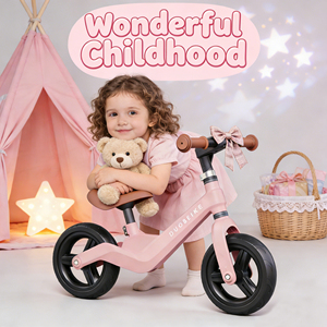 Bicicleta <span class=keywords><strong>de</strong></span> Equilibrio <span class=keywords><strong>para</strong></span> Niños, Sin Pedales, Bicicleta <span class=keywords><strong>de</strong></span> Empuje <span class=keywords><strong>para</strong></span> Niños Pequeños <span class=keywords><strong>de</strong></span> <span class=keywords><strong>1</strong></span> a 3 Años, Educativa <span class=keywords><strong>para</strong></span> Exteriores - Product Image 6