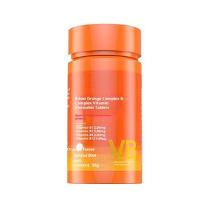 Tabletas Masticables de <span class=keywords><strong>Vitamina</strong></span> <span class=keywords><strong>B</strong></span> Compuesta con Mineral de Naranja Sanguina, OEM, <span class=keywords><strong>para</strong></span> Deportistas, Adultos Mayores, 60 Unidades, Dos Veces al Día, 0.5g - Product Image 1
