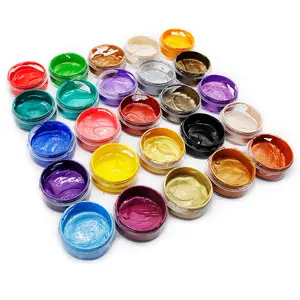 Kolortek Metalli inciler sıvı epoksi Pigment renkli macun epoksi reçine renk pigmentleri