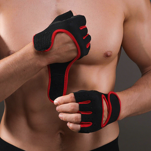 Custom <b>Half</b> Finger Cycling Weightlifting Gloves Neoprene Breathable Non <b>Slip</b> Gym Training Gloves Unisex OEM - Product Image 3