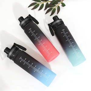 Botella de Agua Deportiva Portátil de 1000 ml con Logotipo Personalizado, Nuevo Diseño para Gimnasio - Product Image 2