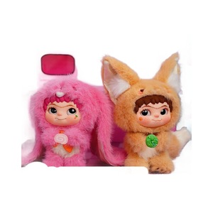 WAKUKU Fox Rabbit Mischief Diary Series Figura Sorpresa en Caja Ciega, Adorable Adorno <span class=keywords><strong>de</strong></span> Escritorio <span class=keywords><strong>de</strong></span> Anime, Muñeco <span class=keywords><strong>de</strong></span> Regalo para Niños y Fans del Anime - Product Image 5