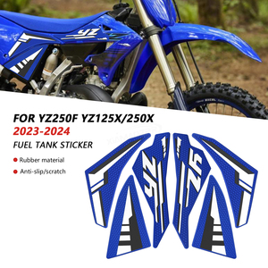 Autocollant de réservoir de carburant antidérapant décoratif en forme d'arête de poisson personnalisable 30 cm pour <span class=keywords><strong>moto</strong></span> <span class=keywords><strong>Yamaha</strong></span> YZ250F YZ125X YZ250X 2024 – Garantie 1 an - Product Image 1
