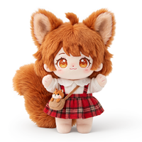 Fabricant Professionnel – Poupée en Peluche Coton Personnalisée 20cm, Modélisation 3D, Fidélité 98%, Certifiée CE EN71 ASTM CPC, Cadeau Doux pour Fans d'Anime