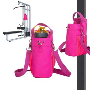 Magnetic Crossbody Gym Bag <b>Water</b> <b>Bottle</b> Holder Waterproof Sling Bag for Men and Women with Phone Pockets Handle Shoulder <b>Strap</b> - Product Image 1