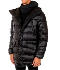 Winter Mannen Warme Gewatteerde Katoen Omlaag Padded Bubble Puffer Jas Ski Jas Parka Slim Fit Jas