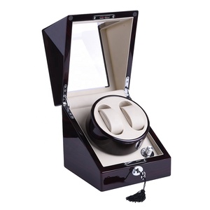 卡西欧手表豪华定制手表卷绕机盒2槽USB或电池电源陀螺手表卷绕机 - Product Image 2
