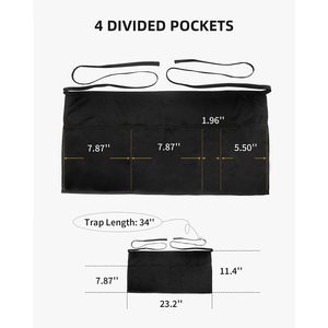 FOXA <b>Apron</b> 23.5 X 11.5 Inches With 4 Pockets Water Resistant Unisex Workwear - Product Image 6