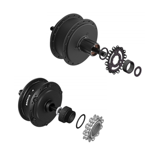 <span class=keywords><strong>Pédalier</strong></span> de vélo à entraînement par <span class=keywords><strong>courroie</strong></span> en carbone et caoutchouc pignon avant arrière de vélo électrique - Product Image 6