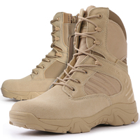 Bottes tactiques légères pour hommes ; Bottes décontractées respirantes ; Bottes d'entraînement H adaptées au travail et aux motos.