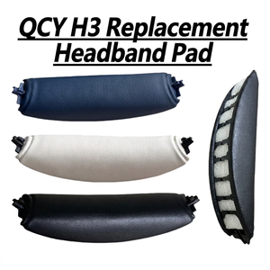 สายคาดศีรษะแบบเปลี่ยนได้สำหรับ QCY H3 ทำจากหนังโปรตีนคุณภาพพรีเมียม ระบายอากาศได้ดี พร้อมโฟมรองรับหูฟังแบบครอบหู - Product Image 1