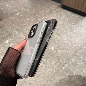 <span class=keywords><strong>Coque</strong></span> de téléphone transparente double couleur en TPU souple pour <span class=keywords><strong>iPhone</strong></span> 17 Pro Max 7 8 X XS XR <span class=keywords><strong>11</strong></span> 12 13 14 Plus 15 16 Pro – <span class=keywords><strong>Coque</strong></span> de téléphone économique - Product Image 4