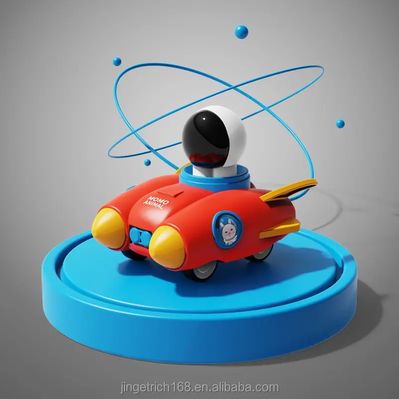 Roket astronot araba erkek ve kız atalet tarafından en popüler çocuklar geri çekin anaokulu hediye oyuncaklar toptan