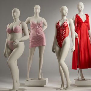 Cao cấp cộng với kích thước FRP thời trang Bust chi tiết đầy đủ cơ thể sexy đường cong Victoria của bí mật phong cách Đồ lót hiển thị bán chạy nhất nhà máy - Product Image 1