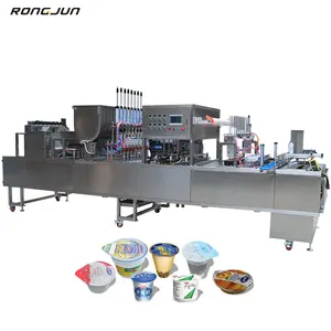 RJBG-4Q 모델 음료 컵 충전 및 밀봉 기계