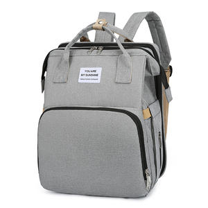 <span class=keywords><strong>Valise</strong></span> Marocaine Antivol Bleue Petit Bébé Éléphants Sac À Langer Pour Bébés Maman Sac À Dos Avec <span class=keywords><strong>Lit</strong></span> - Product Image 4