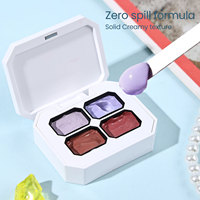Hanyi 2025 – Nouveauté : Kit de vernis à ongles gel dégradé effet ombré Patpat avec lampe LED – Gel couleur à retirer par trempage