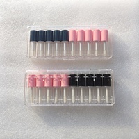 4ml 6ml tube de brillant à lèvres en plastique transparent en gros tube de rouge à lèvres