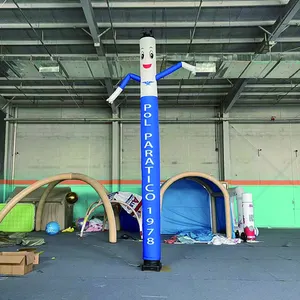 Custom Advertising Dummy Air Tube Man Outdoor Sports Inflatable Air Dancer With Blower