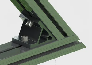 Factory Wholesale Custom Aluminium Angle <strong>Corner</strong> Connector Bracket for Aluminum Extrusion Profile - Product Image 6