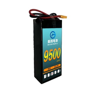 Batería Recargable de Polímero de Litio 2S 3S 4S 5S 6S, 9500 mAh, 22.2 V, 90C, Batería para Dron, 9500 mAh, 6S, 90C, Alta Tasa de Descarga - Product Image 6