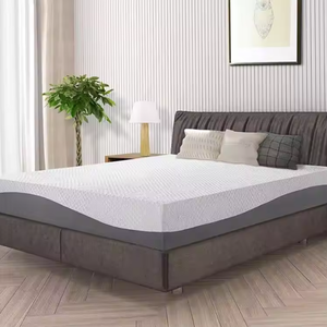 Surmatelas de canapé en <span class=keywords><strong>mousse</strong></span> à mémoire de forme en gel personnalisable - Design moderne, housse en bambou, épaisseur de 10 cm, utilisation en hôtel, respirant et rafraîchissant - Product Image 4