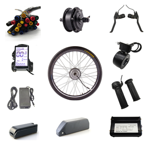Kit de Conversión para Bicicleta Eléctrica Hosh de 350W, Motor BLDC de 20 Pulgadas con Disco, Controlador Inteligente, Pantalla LCD, Batería de Litio, <span class=keywords><strong>Accesorios</strong></span> de Alimentación - Product Image 1