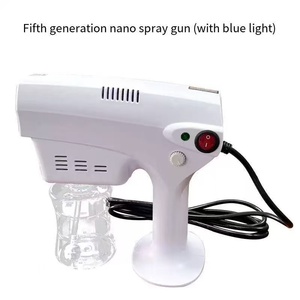 Nouveau pistolet infrarouge portatif S500 pour traitement capillaire, appareil de coiffage à vapeur nano, pistolet à micro-brume à lumière bleue - Product Image 5