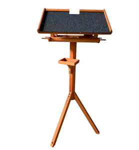 Legno massello uccello nido Feeder giardino corridoio uccello tavolo Free Standing all'aperto Slow Feeder Station per piccoli animali - Product Image 1