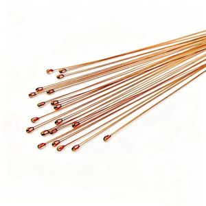 Sonde de température haute précision à thermistance <span class=keywords><strong>NTC</strong></span> 40K 13K <span class=keywords><strong>12K</strong></span> 8K 7K 2.7K Ohms MF58 100K 3950 1% avec perles de verre 60mm - Product Image 4