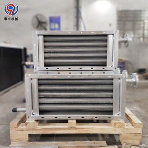 Intercambiador de Calor Industrial de Tubos Aletados, Enfriador de Aire de Aluminio Compatible con Aceite, Ahorro de Energía - Product Image 3